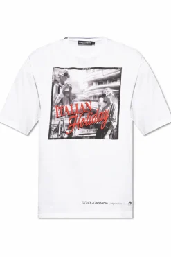 Dolce & Gabbana WHITE T-shirt with print