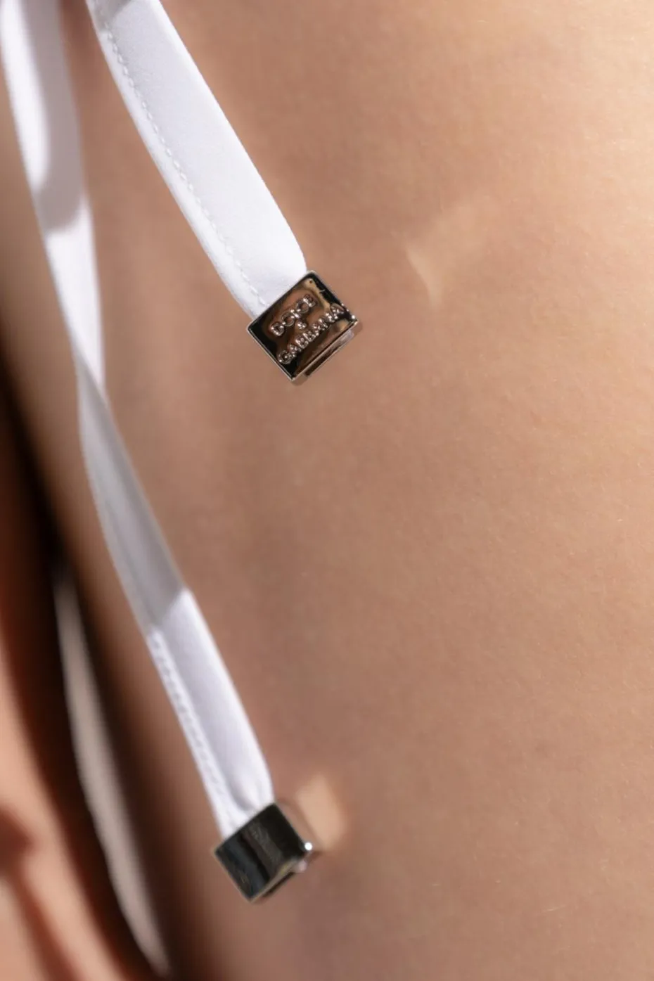 Dolce & Gabbana WHITE Two-piece swimsuit