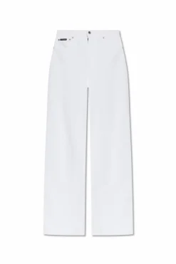 Dolce & Gabbana WHITE Wide-leg jeans