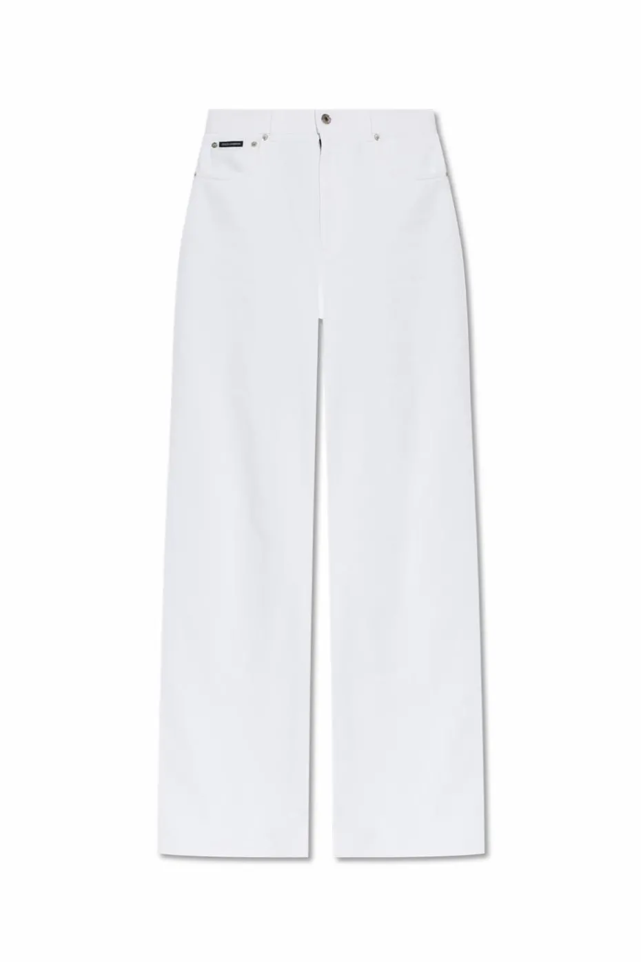 Dolce & Gabbana WHITE Wide-leg jeans