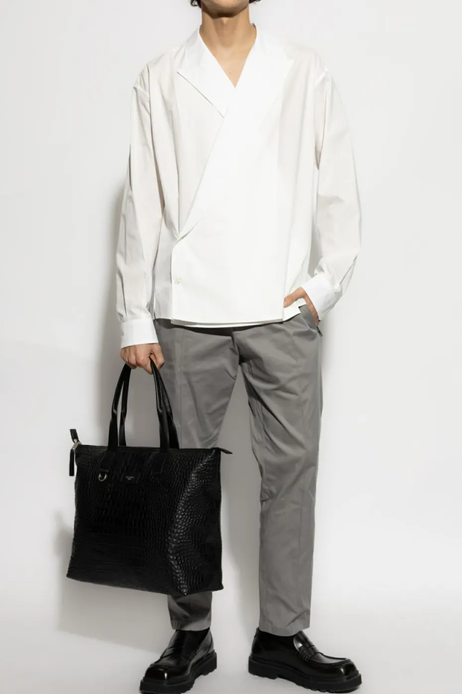 Dolce & Gabbana WHITE Wrap shirt