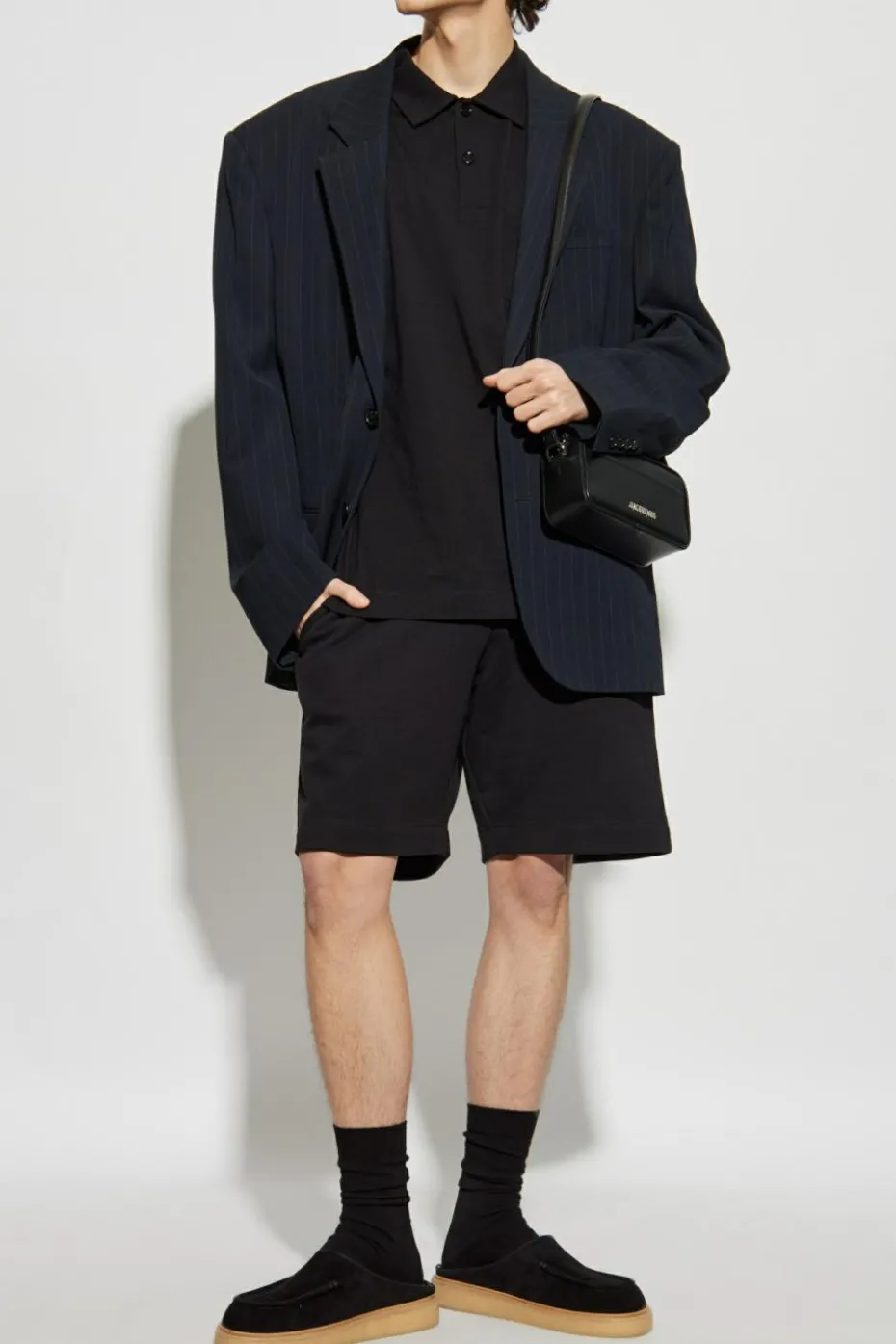 Dries Van Noten BLACK Cotton shorts