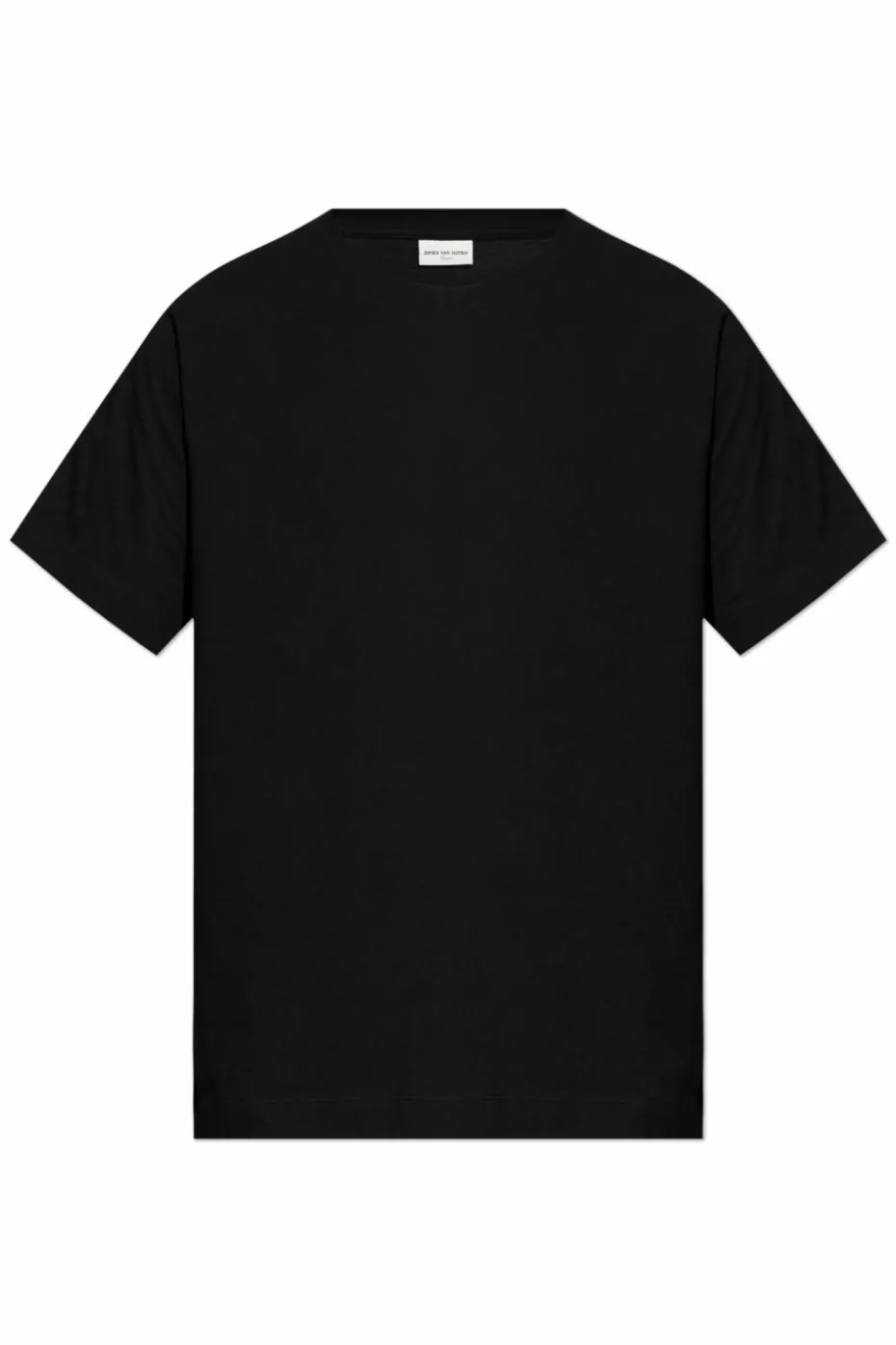 Dries Van Noten BLACK Cotton T-shirt