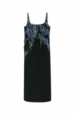 Dries Van Noten BLACK Spaghetti strap dress