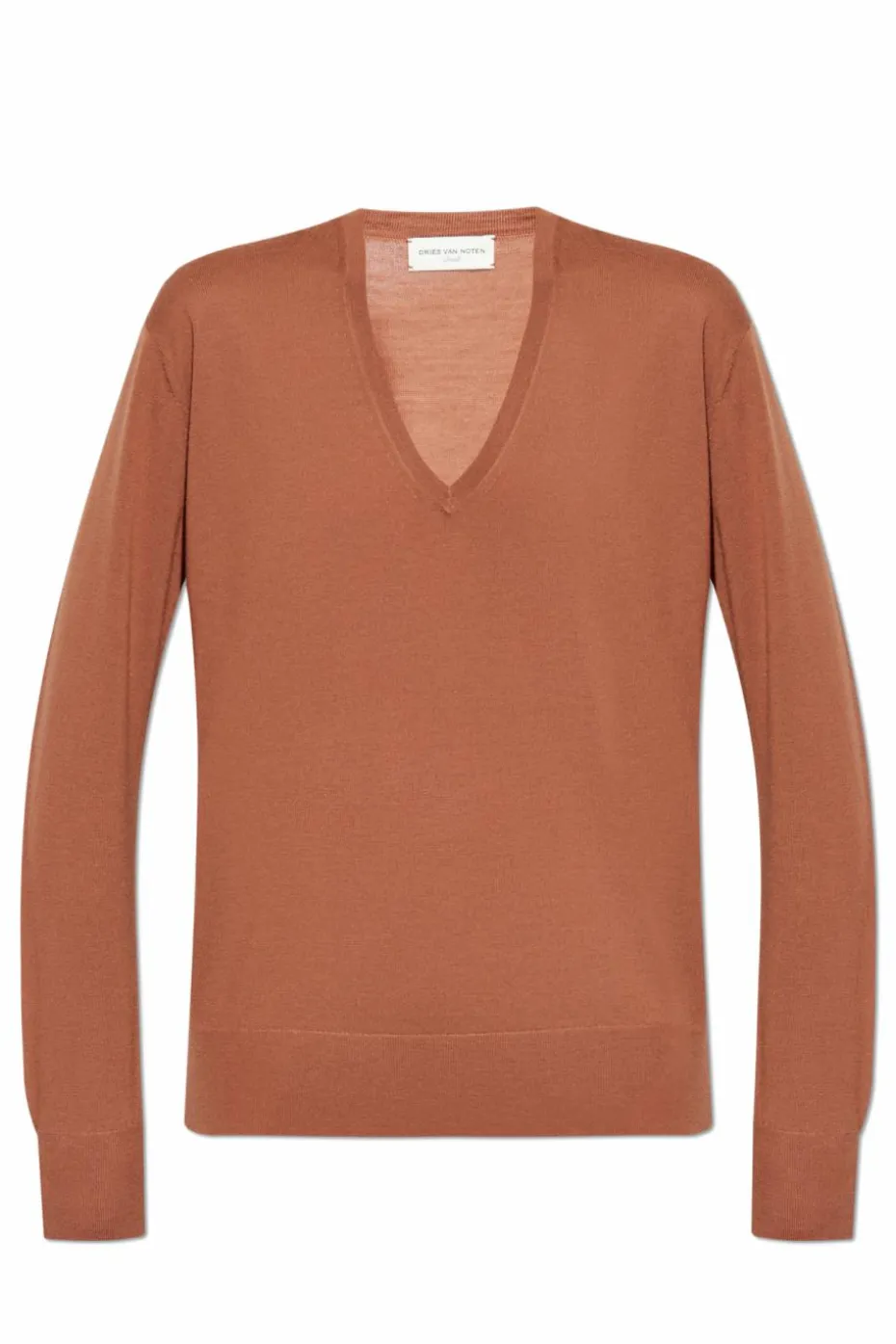 Dries Van Noten BROWN Wool sweater