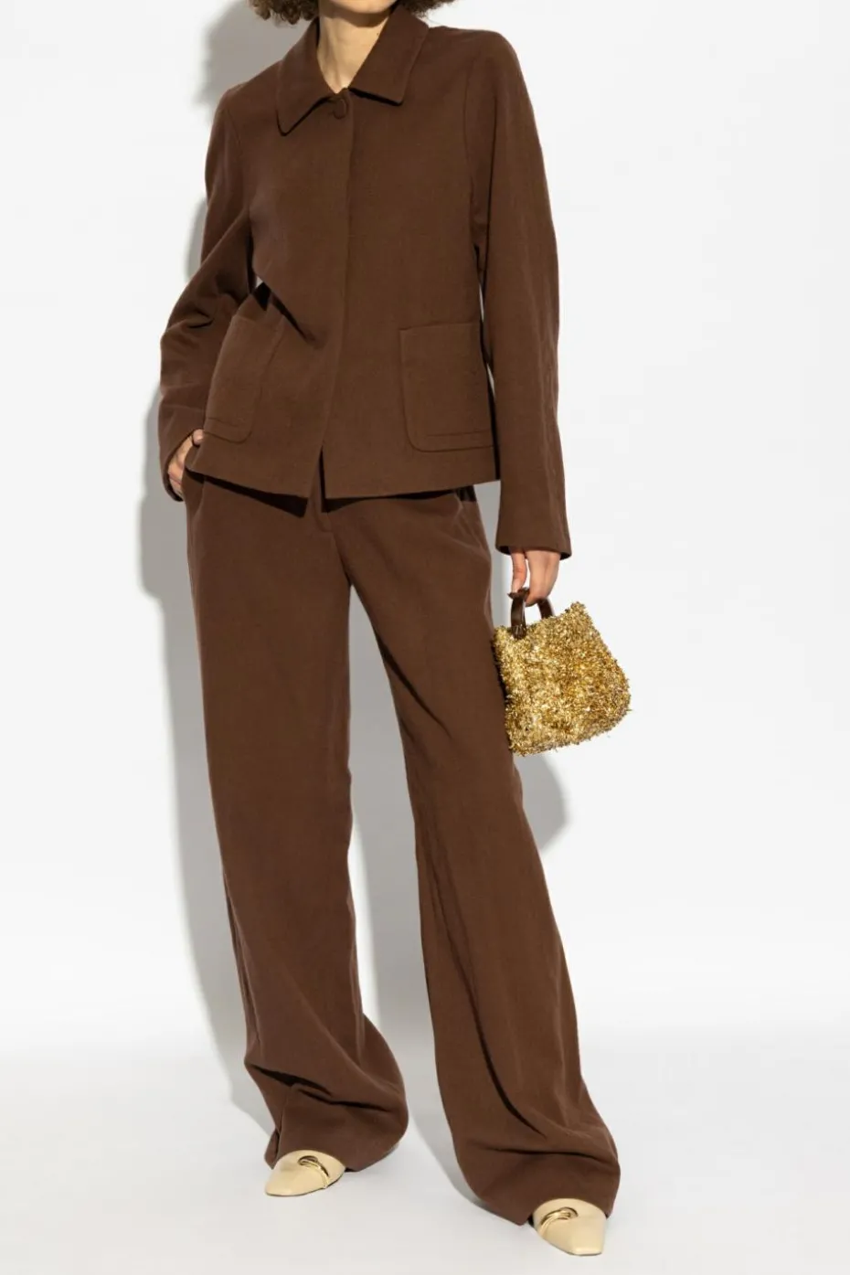 Dries Van Noten BROWN Wool jacket
