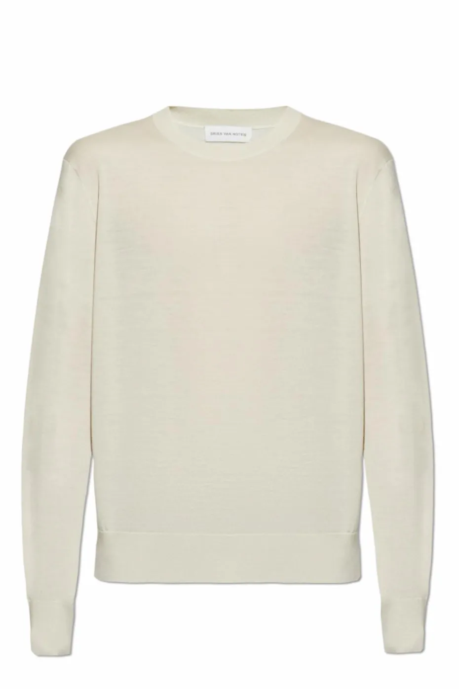 Dries Van Noten cream Wool sweater