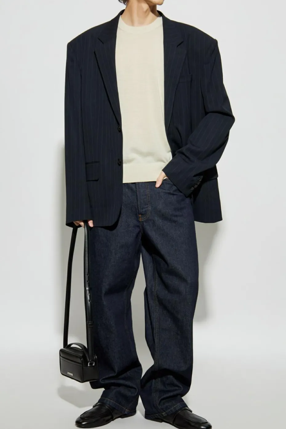 Dries Van Noten cream Wool sweater