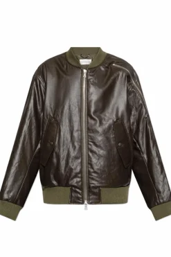 Dries Van Noten GREEN bomber type jacket