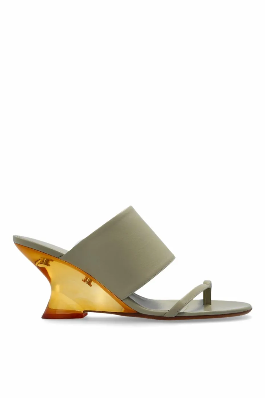 Dries Van Noten GREEN Wedge sandals