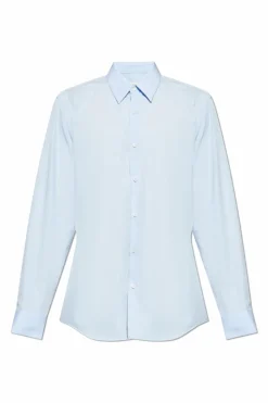 Dries Van Noten light blue Long sleeve shirt
