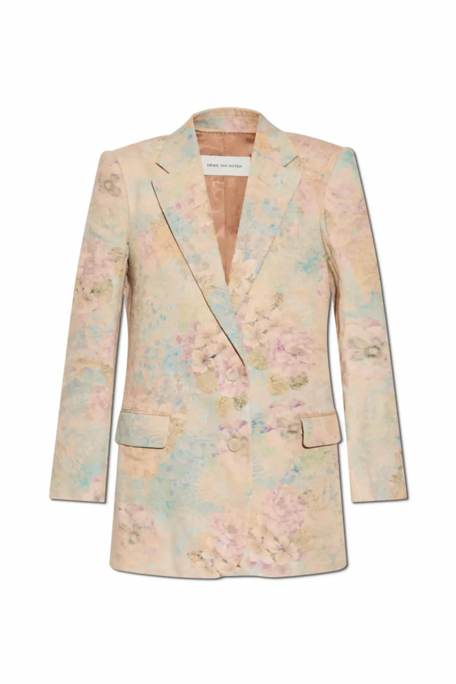 Dries Van Noten MULTICOLOUR Blazer with floral pattern