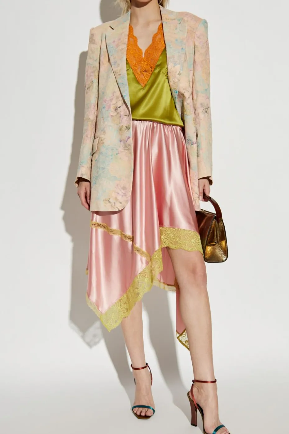 Dries Van Noten MULTICOLOUR Blazer with floral pattern