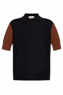 Dries Van Noten NAVY BLUE Polo Midland