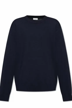 Dries Van Noten NAVY BLUE Wool sweater