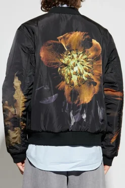 Dries Van Noten NAVY BLUE Jacket with pockets