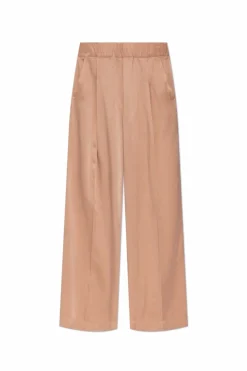 Dries Van Noten ORANGE Pants with pockets