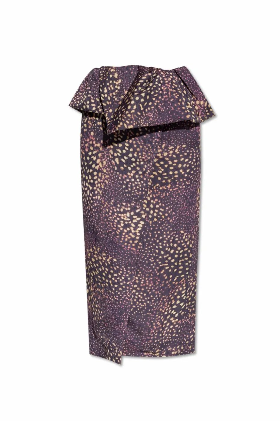 Dries Van Noten PURPLE Wrap skirt