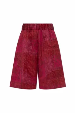 Dries Van Noten RED Shorts with pockets