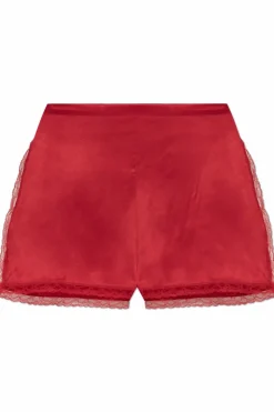 Dries Van Noten RED Silk shorts