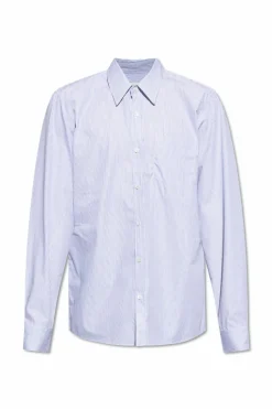 Dries Van Noten WHITE Shirt with stripe pattern