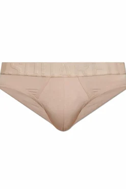 Dsquared2 beige Briefs with logo