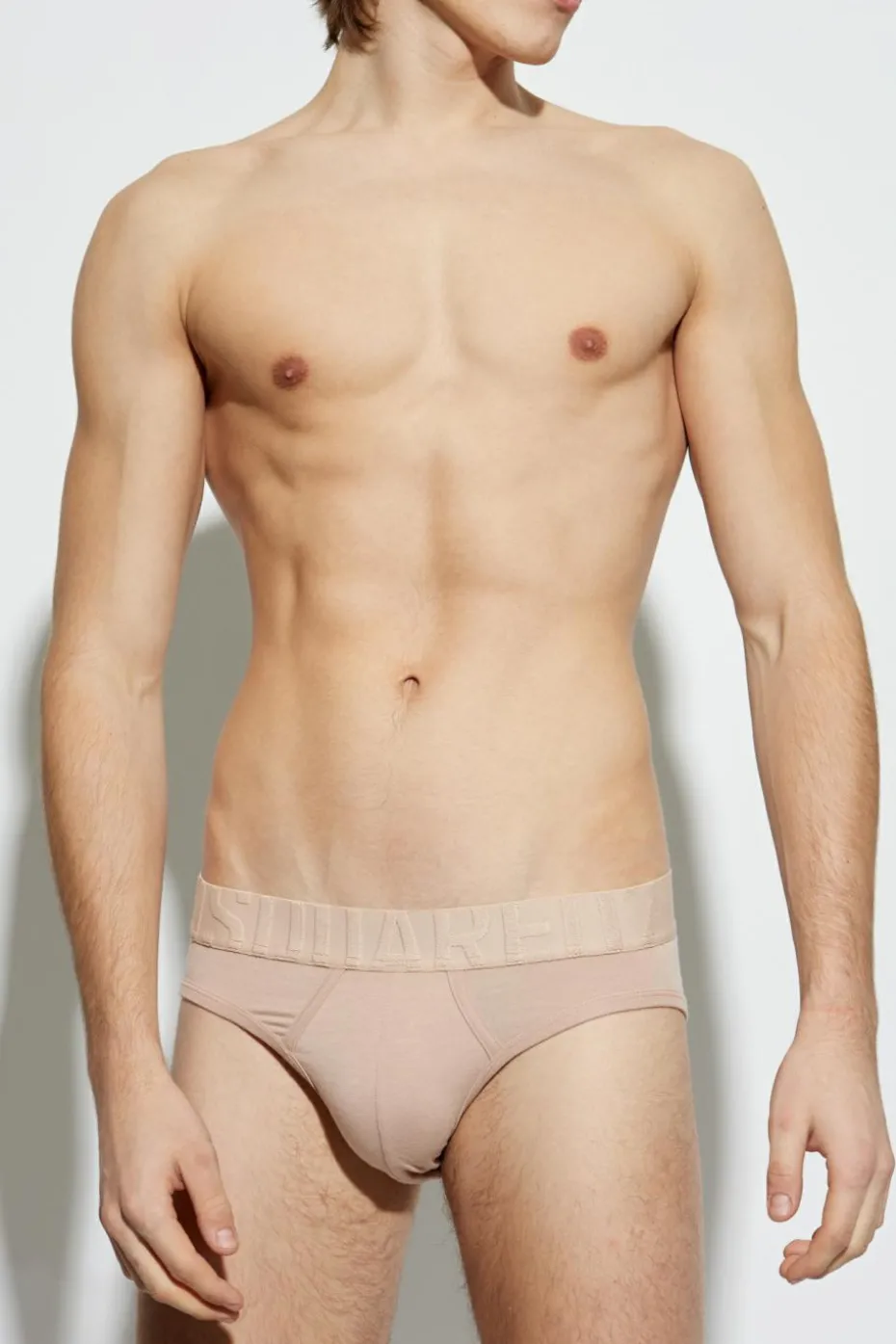 Dsquared2 beige Briefs with logo