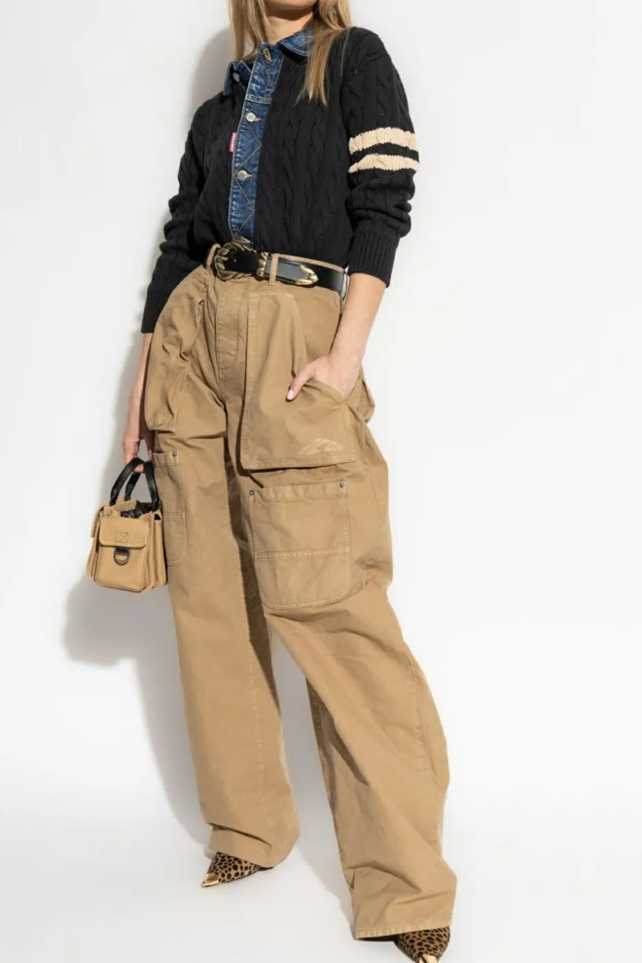 Dsquared2 beige Cargo pants
