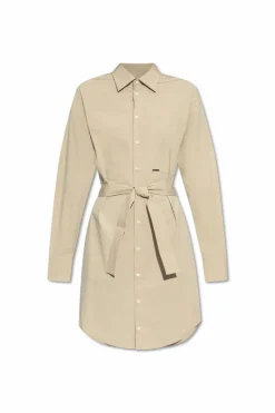Dsquared2 beige Dress with belt