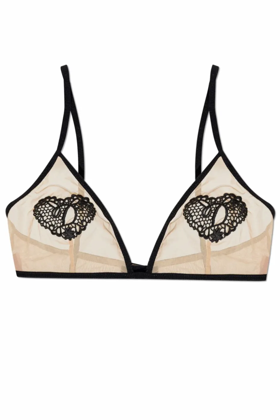 Dsquared2 beige Embroidered Bra