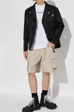 Dsquared2 beige Printed shorts
