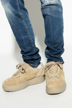 Dsquared2 beige "Puffer" sports shoes