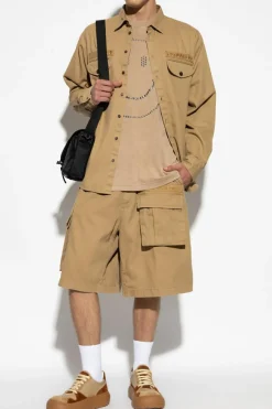 Dsquared2 beige Shorts with pockets