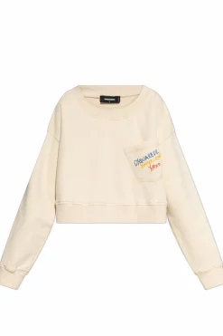 Dsquared2 beige Sweatshirt capsule 'Summer Lovers'