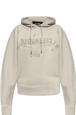 Dsquared2 beige Sweatshirt with logo