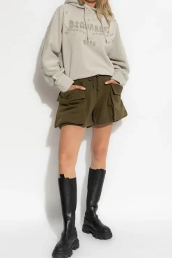 Dsquared2 beige Sweatshirt with logo