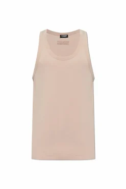 Dsquared2 beige Top from the Underwear collection