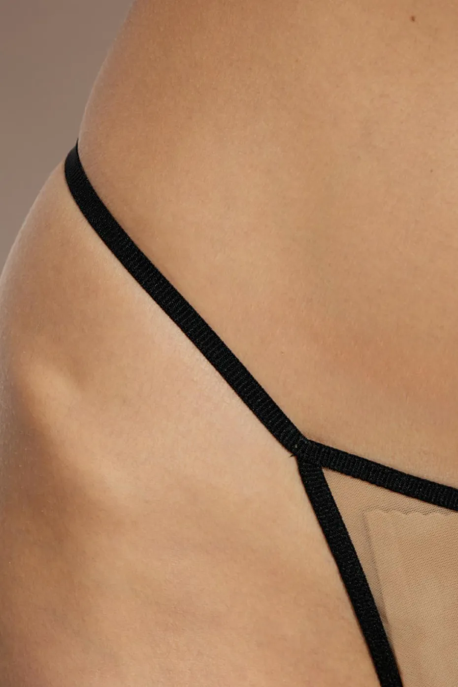 Dsquared2 beige Transparent Thongs