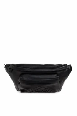 Dsquared2 BLACK Belt bag with logo