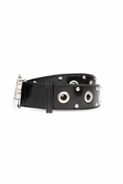 Dsquared2 BLACK Belt with logo