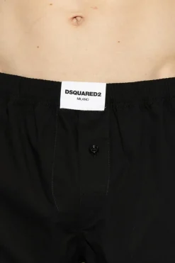 Dsquared2 BLACK Boxers with logo