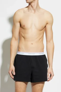 Dsquared2 BLACK Boxers with logo