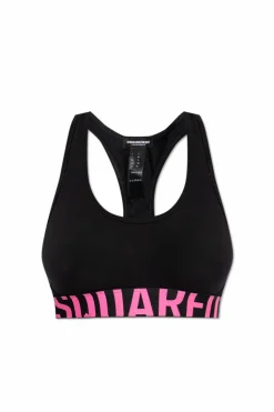 Dsquared2 BLACK Bra with logo