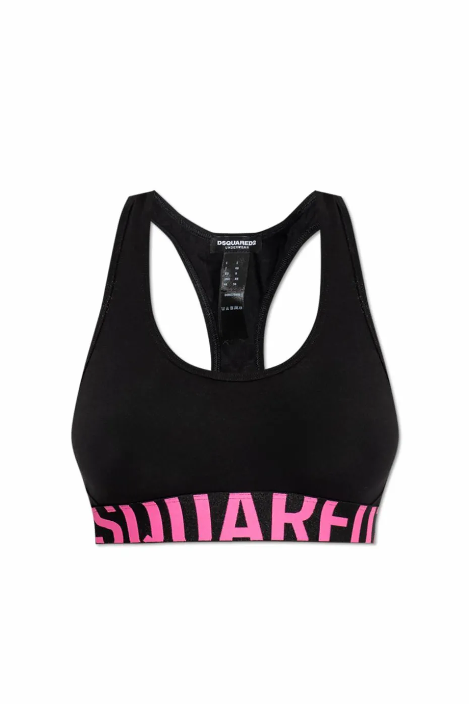 Dsquared2 BLACK Bra with logo
