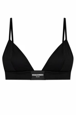 Dsquared2 BLACK Bra with logo
