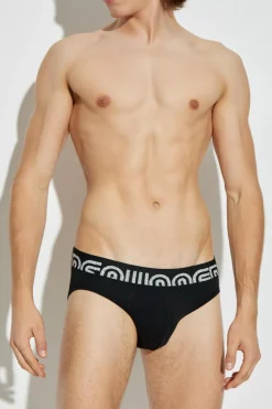 Dsquared2 BLACK Briefs with logo