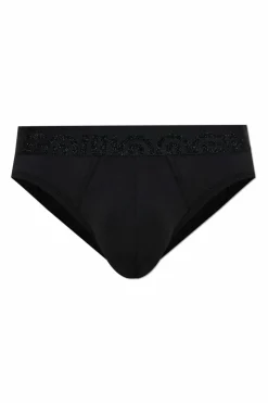 Dsquared2 BLACK Briefs with logo