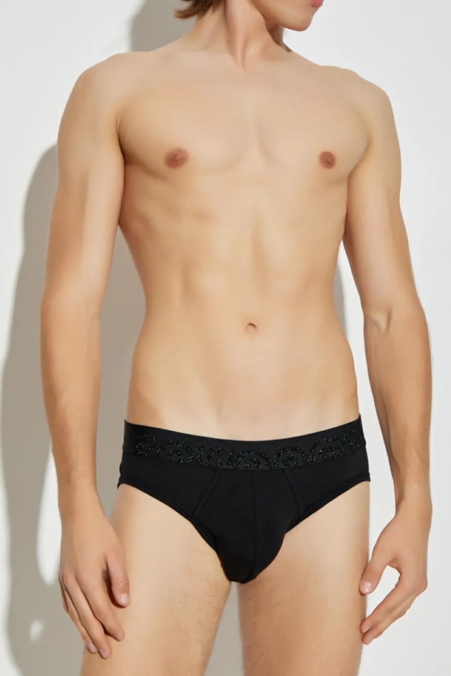Dsquared2 BLACK Briefs with logo