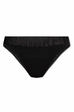 Dsquared2 BLACK Briefs with logo