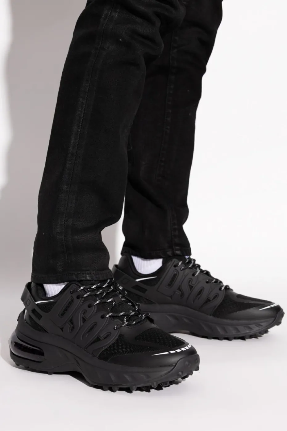 Dsquared2 BLACK "Bubble" sports shoes